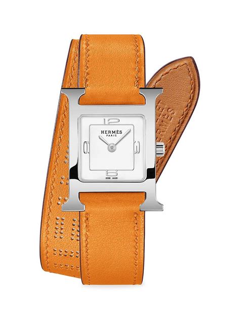 stainless steel Hermes watches